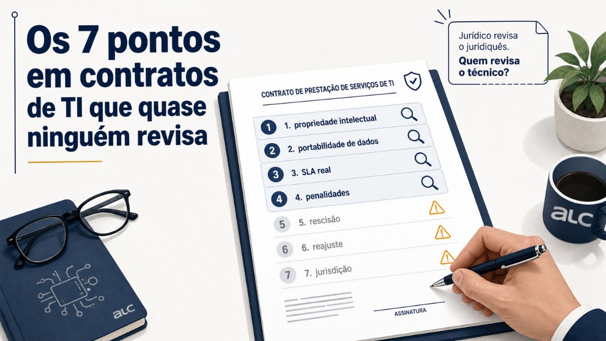 7 pontos em contratos de TI que todo gestor deveria revisar